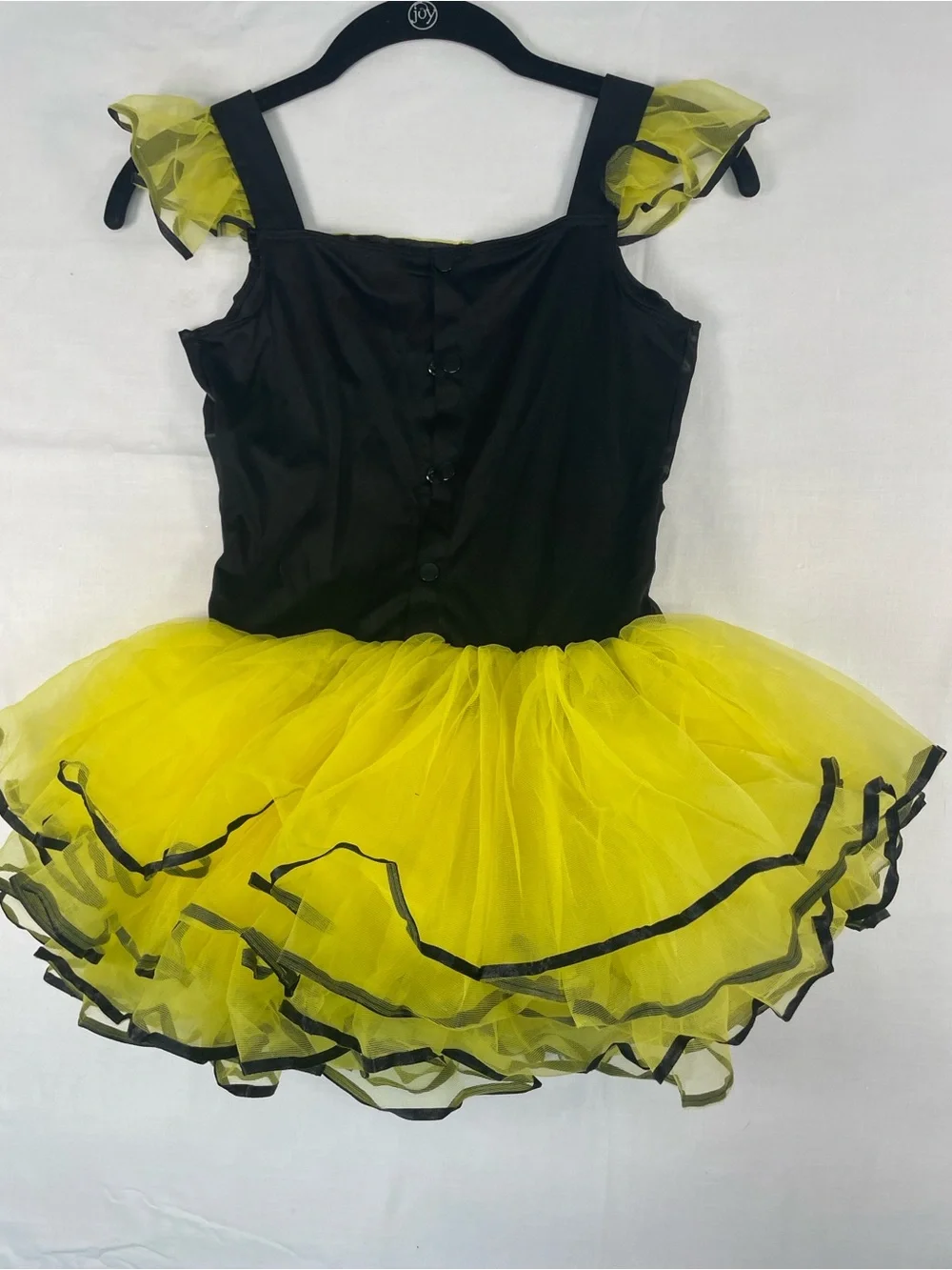 Kali Yellow and Black Bumblebee Tutu 7/8 Blind Melon dance Halloween costume